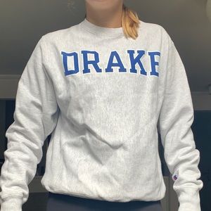 Champion Drake University Crewneck Sweatshirt